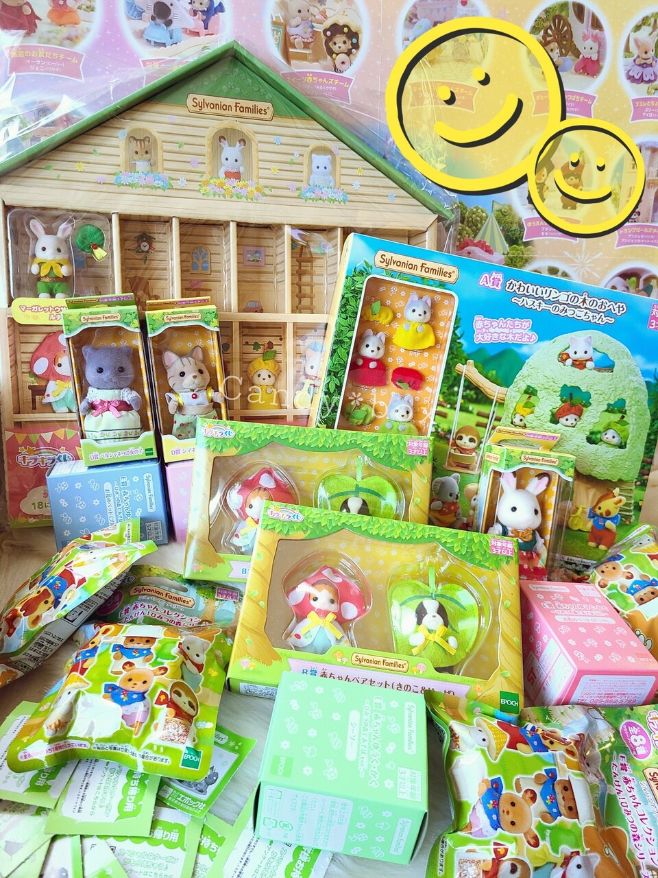 キラキラくじを3店舗で5回と6回と5回引く*ひみつの森であそぼ キラキラくじを3店舗で5回と6回と5回引く*ひみつの森であそぼ