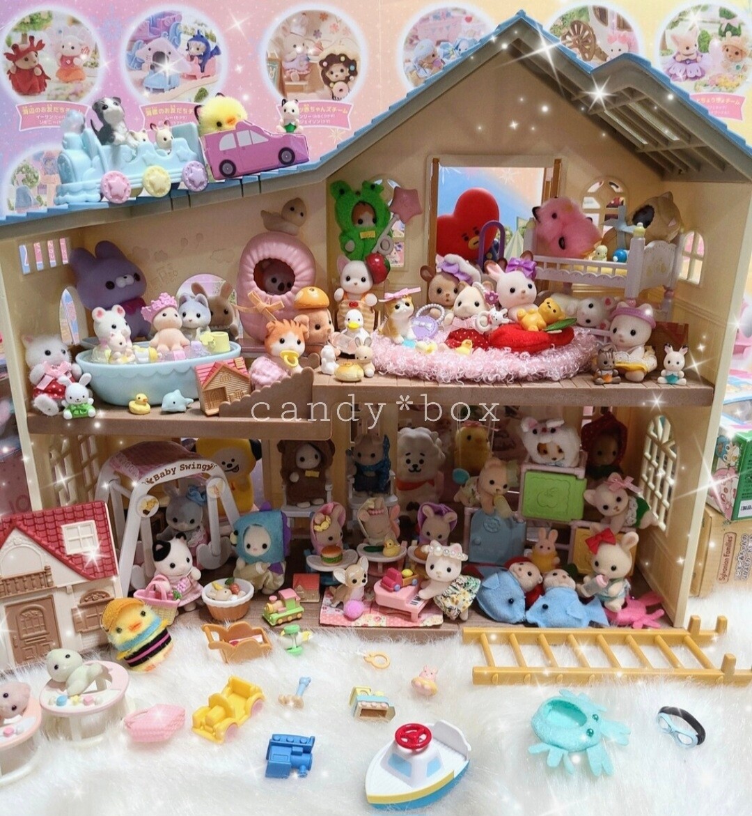 そよかぜ丘のお家ギフトセット海外版で赤ちゃんの託児所を作る