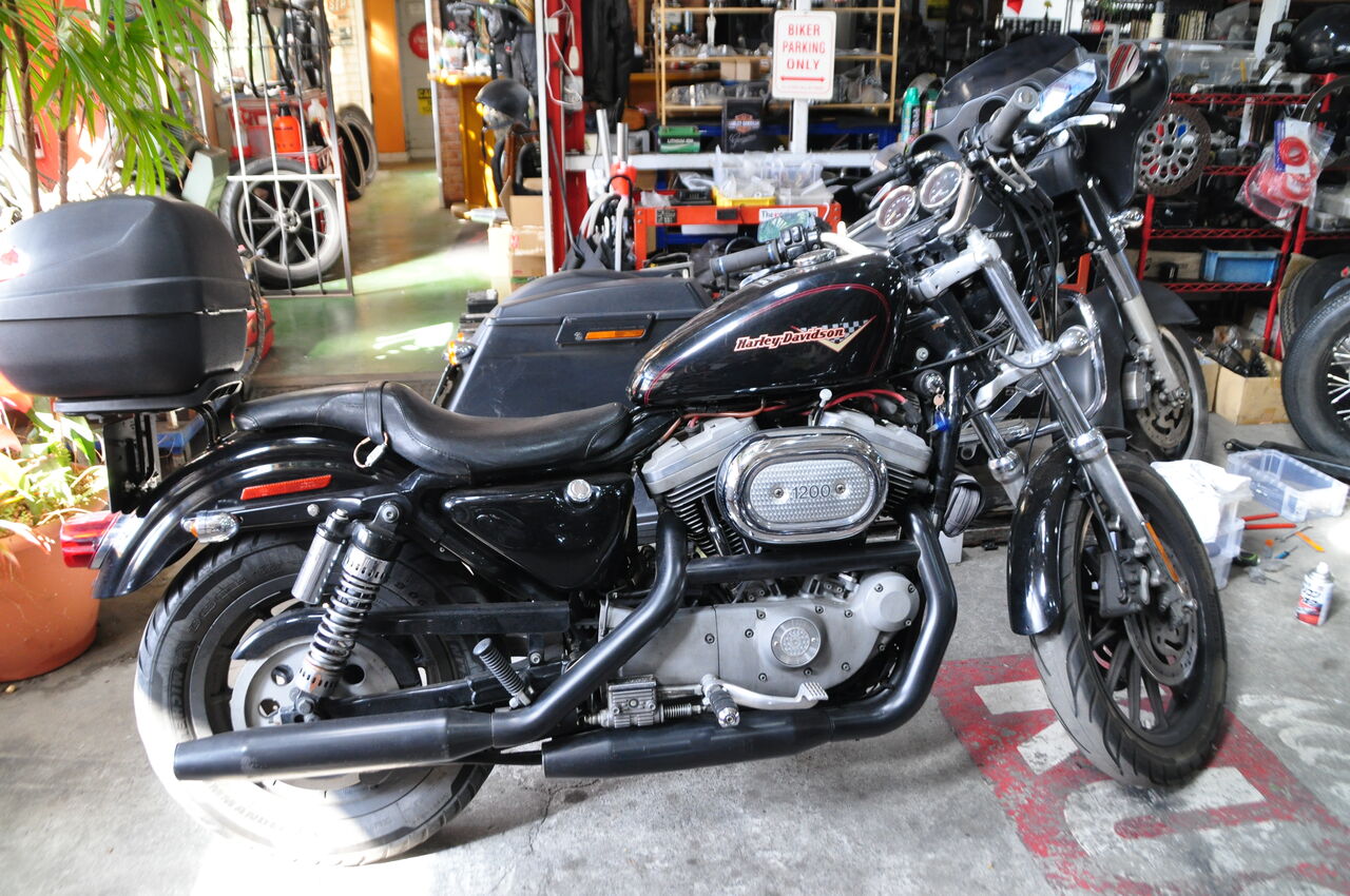 ハーレー　XL1200L 検付き Yahoo!オークション - 激安 予備検付き XL1200L 2007年 スポーツスター