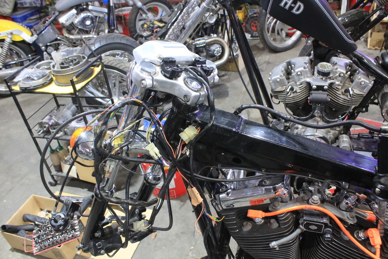 H-D'95 EVO/FXDS 電装系修繕 ウインカーモジュールについて