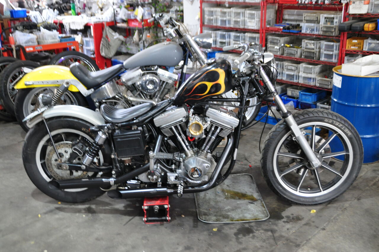 H-D '85 FXEF/EVO 4sp 作業記録 Vol.07 : ［コールドターキーエーエス