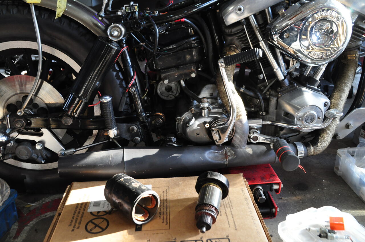 ハーレーダビッドソン スターター シャフト ASSY 未使用 V-TWIN 17