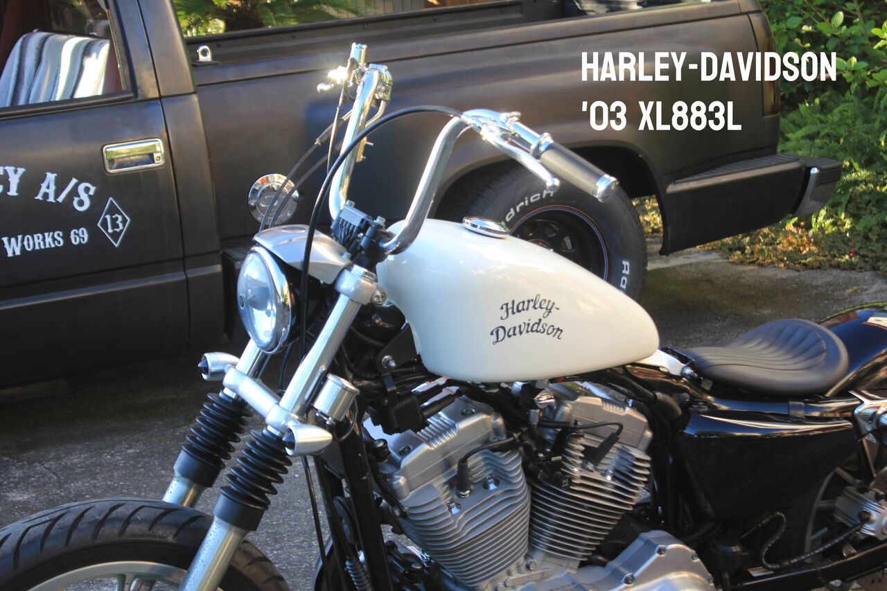 H-D '03 XL883L スポーツスター 完成！ : ［コールドターキーエーエス