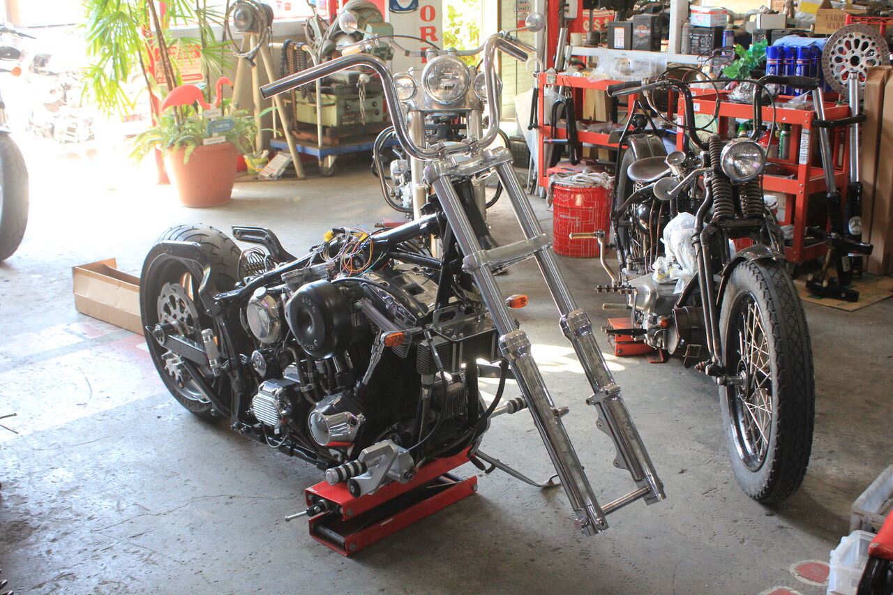 気まぐれ短期値引き中　ショベルヘッド　フロントフォーク　ナロー　オートレース 気まぐれ短期値引き中 ショベルヘッド フロントフォーク ナロー