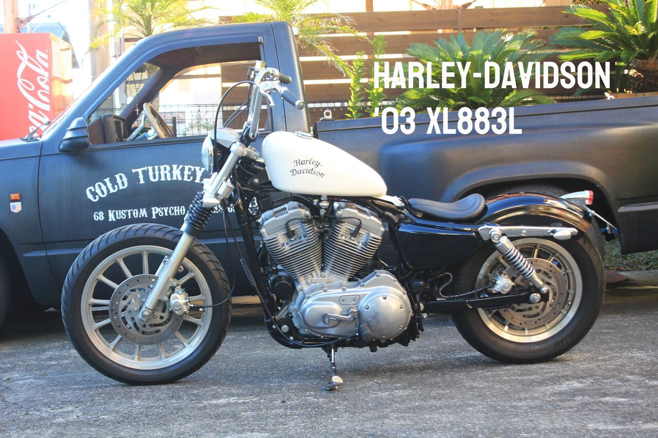 H-D '03 XL883L スポーツスター 完成！ : ［コールドターキーエーエス