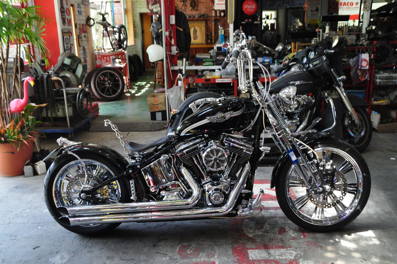 作業記録 H-D '00 FXSTS : ［コールドターキーエーエス］ハーレー