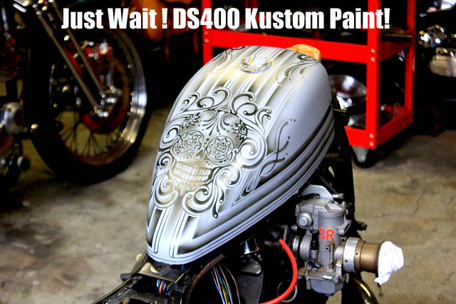 DS400 ドラッグスター カスタムペイント メキシカンスカル 