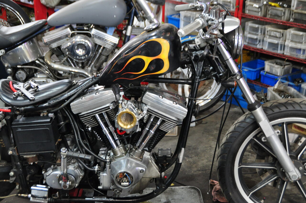 H-D '85 FXEF/EVO 4sp 作業記録 Vol.07 : ［コールドターキーエーエス