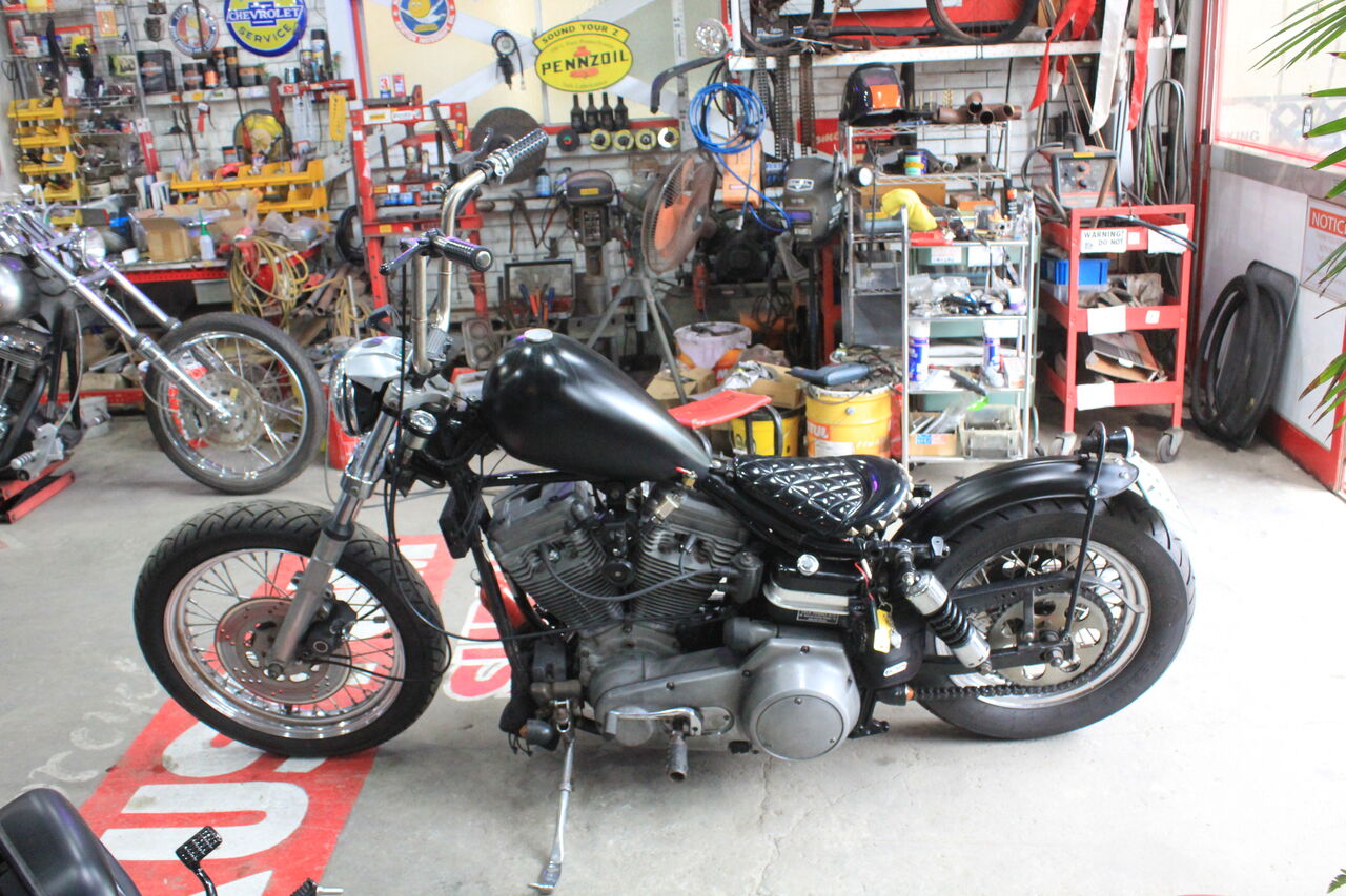 ☆HARLEY-DAVIDSON '85 FXE/4sp EVO 作業記録 : ［コールドターキー