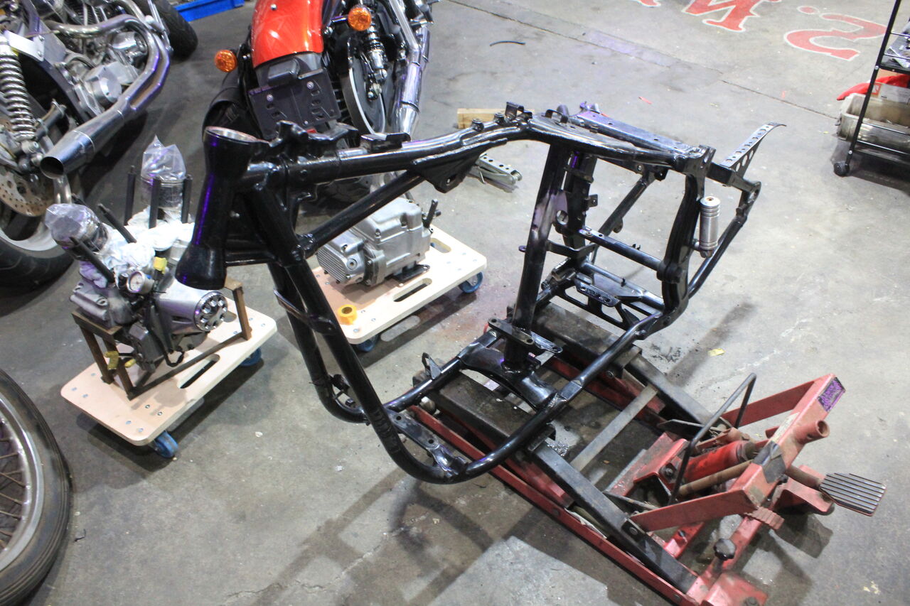 H-D '99 EVO/FXST CHOPPER化 : [コールドターキーエーエス H-D '99 EVO/FXST CHOPPER化 : [コールドターキーエーエス