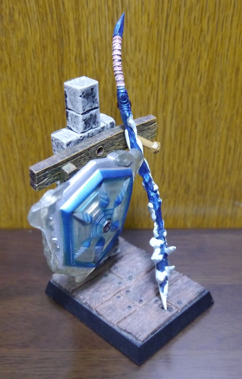 フィギュア78 ドラゴンクエスト レジェンドアイテムズギャラリー メタルキングの装備 ふぶきのつるぎとこおりの盾 深川に住んで Stage