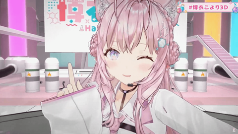 加藤純一→同接3万人  博衣こより→同接6千人