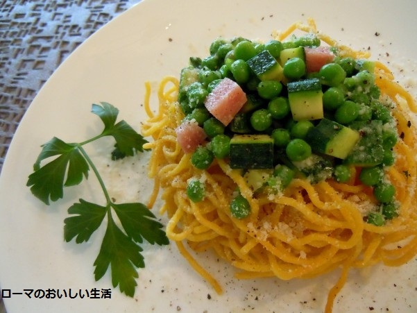 ローマのおいしい生活-パスタ