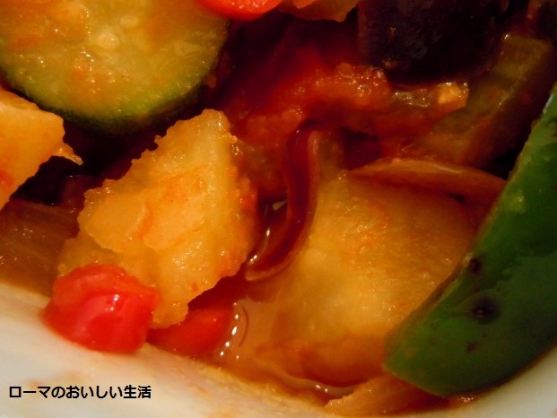 ローマのおいしい生活-野菜