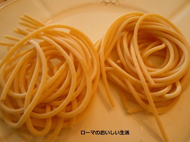 ローマのおいしい生活-パスタ