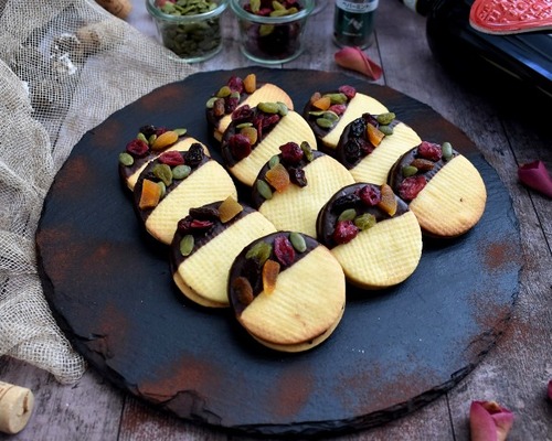 ペパーミントホットチョコレートクッキーのレシピ