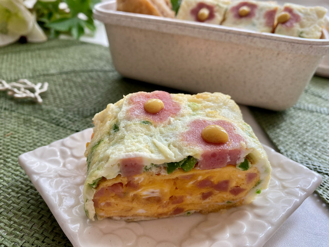 韓国のお花卵焼き コッケランマリ で自分弁当 ローマのおいしい生活in東京