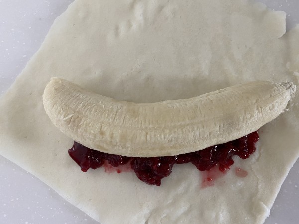 甘いバナナチミチャンガのレシピ