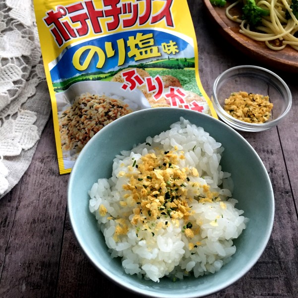 ポテチ好きにはたまらない ポテトチップスのり塩ふりかけ ローマのおいしい生活in東京 Powered By ライブドアブログ