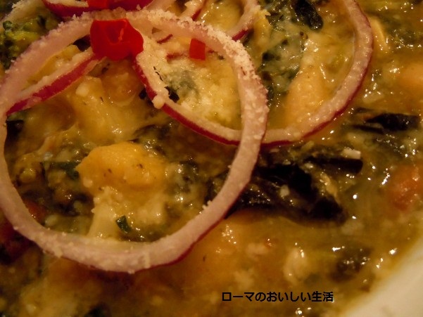 イタリアの冬野菜 カーヴォロ ネ ロ 黒キャベツ を使ってリボッリータ ローマのおいしい生活in東京 Powered By ライブドアブログ