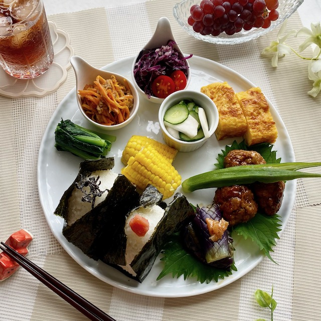 おにぎりワンプレートで夫ランチ ローマのおいしい生活in東京 Powered By ライブドアブログ