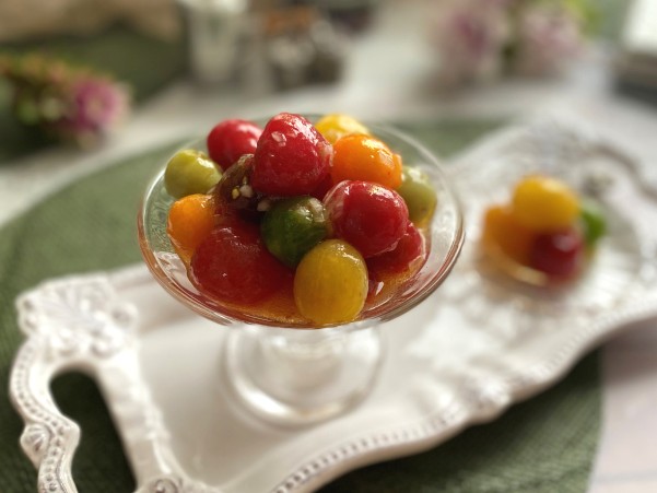 湯むきしたトマトの皮でクリーミードレッシング ローマのおいしい生活in東京 Powered By ライブドアブログ