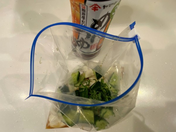 ぱぱっとあと一品 たたききゅうりと長芋のめんつゆ和え ローマのおいしい生活in東京 Powered By ライブドアブログ