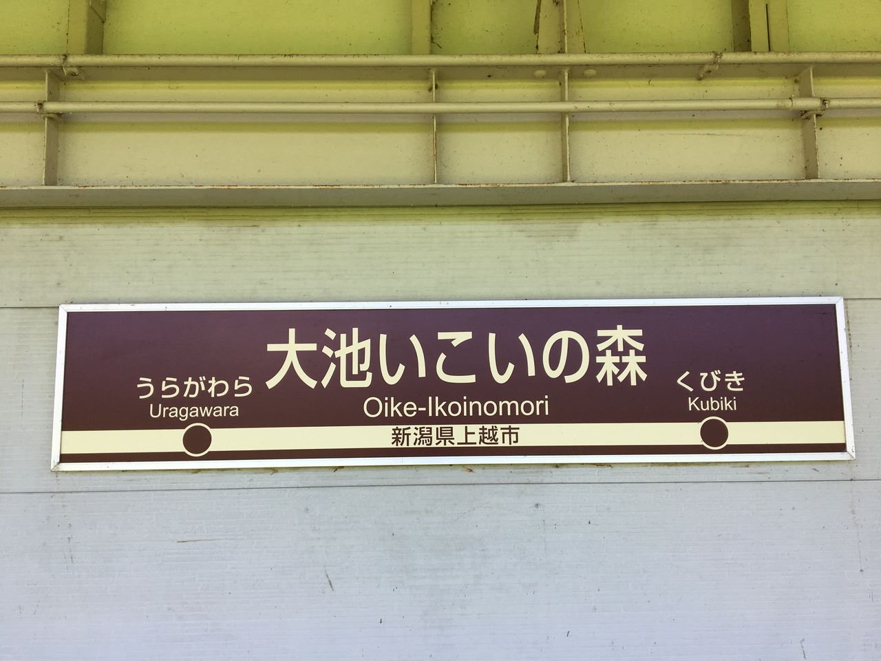 【駅探訪#6】大池いこいの森駅（北越急行ほくほく線/新潟） : 367番研究室