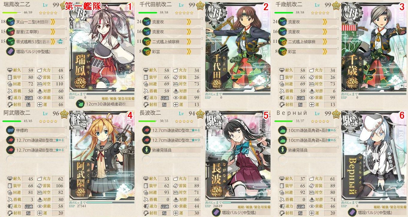 艦これ 2018春のぷちイベ編成編 随時更新 Cuhlives