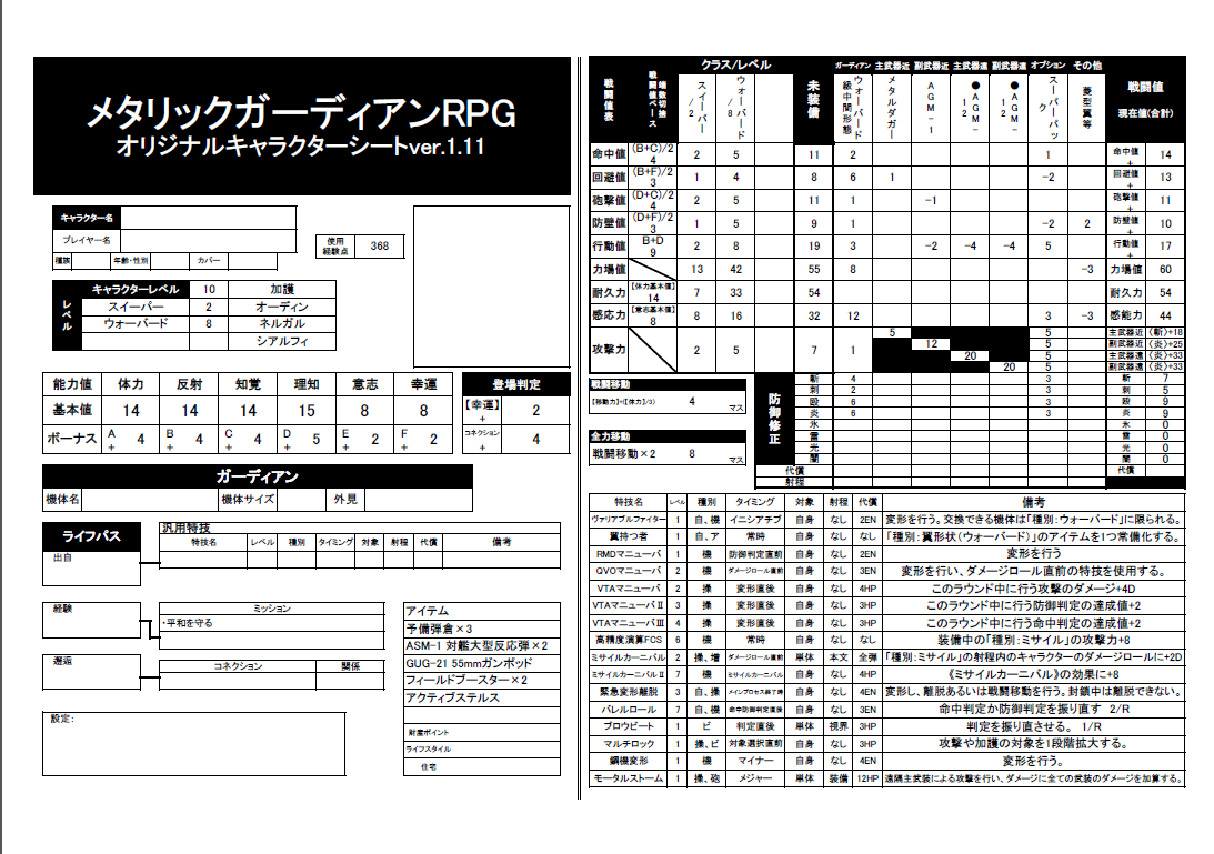神行太保のblog メタガ