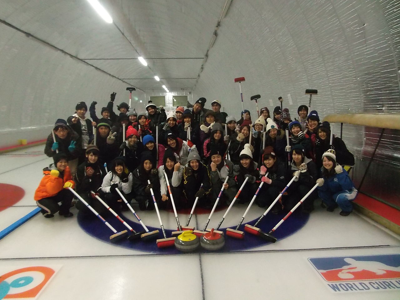 No 313 第2回 千葉市青葉看護専門学校 Bonspiel カーリングでは大会の意味 Curlplex Fujiのカーリングコンペブログ