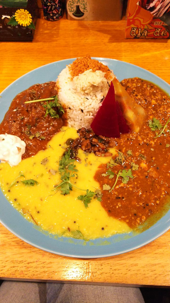 福島 Eeek A Souk イーカスーク チキンキーマ ダル マトン カレー大好きkさん