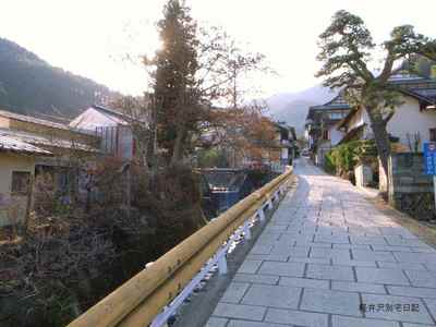 田沢温泉街