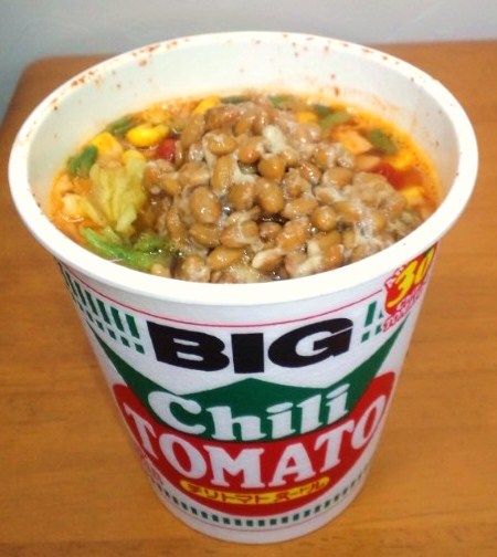 納豆カップヌードル 足跡 納豆カップヌードル 足跡