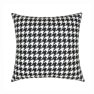 シンプルな千鳥柄クッションカバー