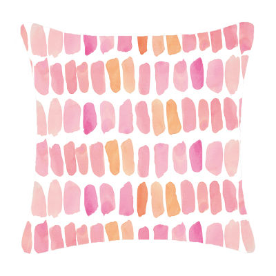 アーティステックな幾何学模様のクッションカバー