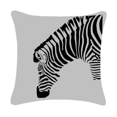 シマウマ　クッションカバー