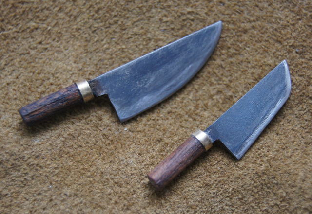 手造り「 はがねの豆包丁屋さん」猟師用 : 【旭工房】KOUKI's ...