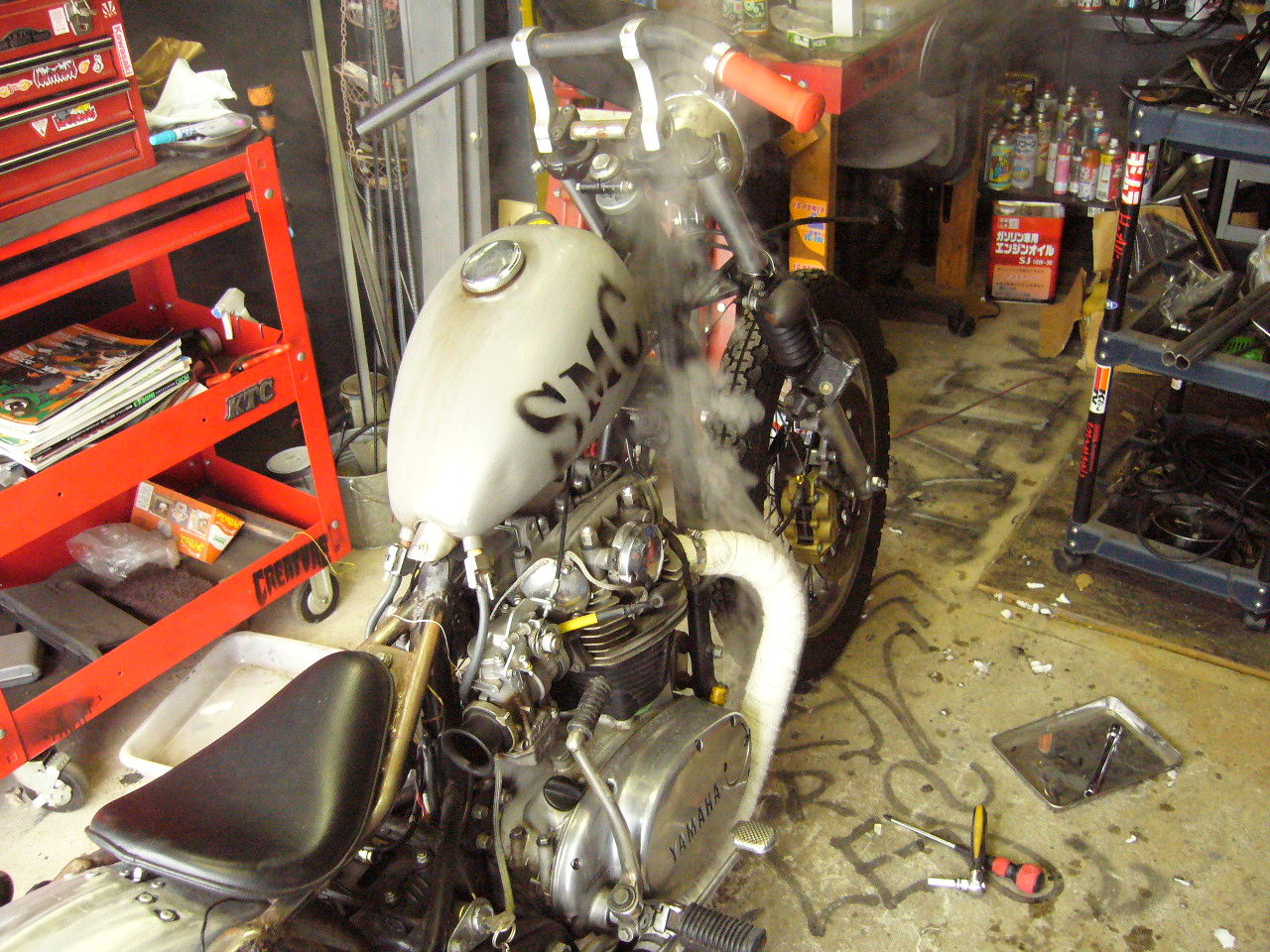 XS650 ジョッキーシフト : JITTER BUG CYCLE