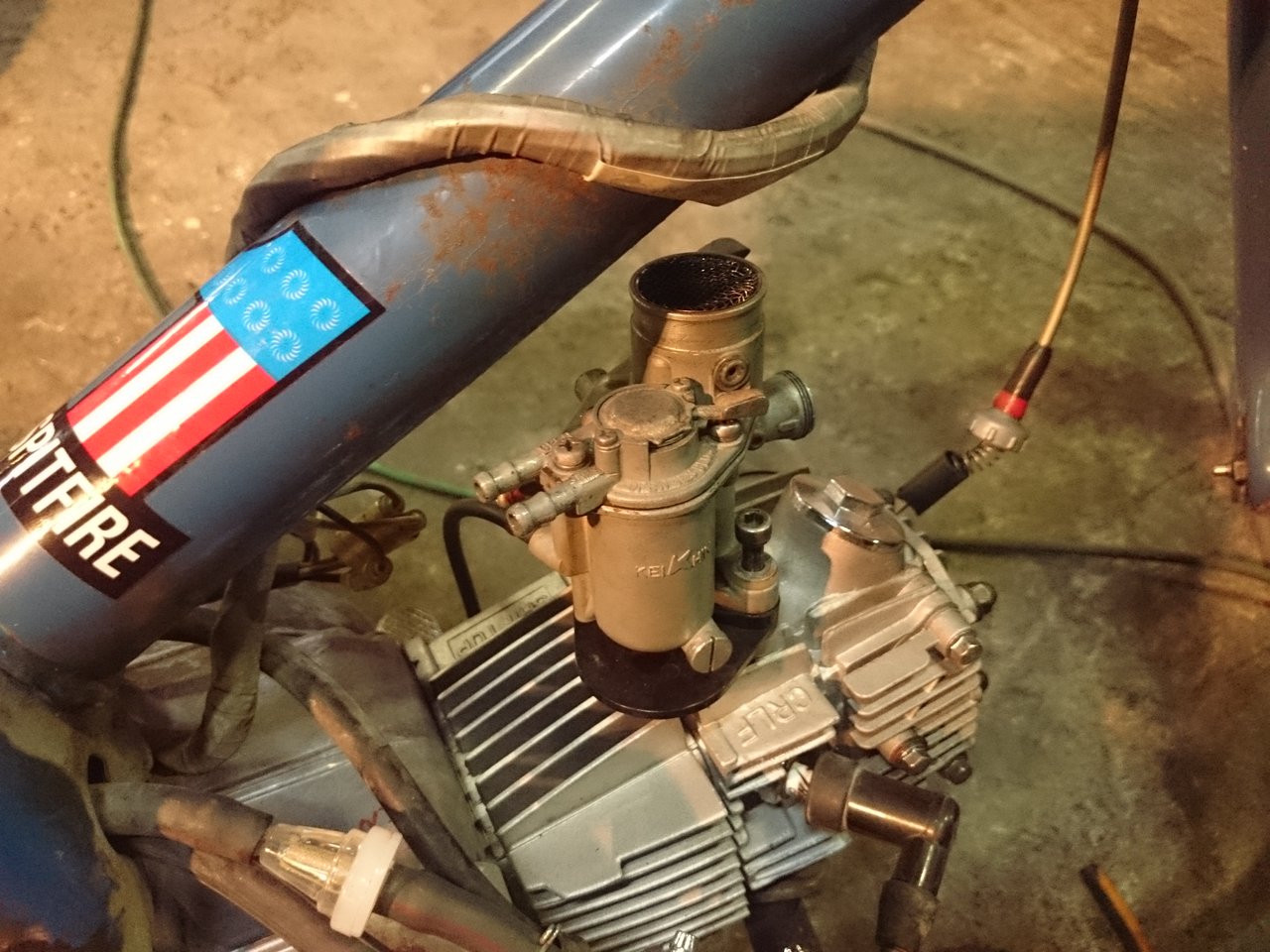 あんどんカブ Pe24キャブ装着編 Jitter Bug Cycle あんどんカブ Pe24キャブ装着編 Jitter Bug Cycle