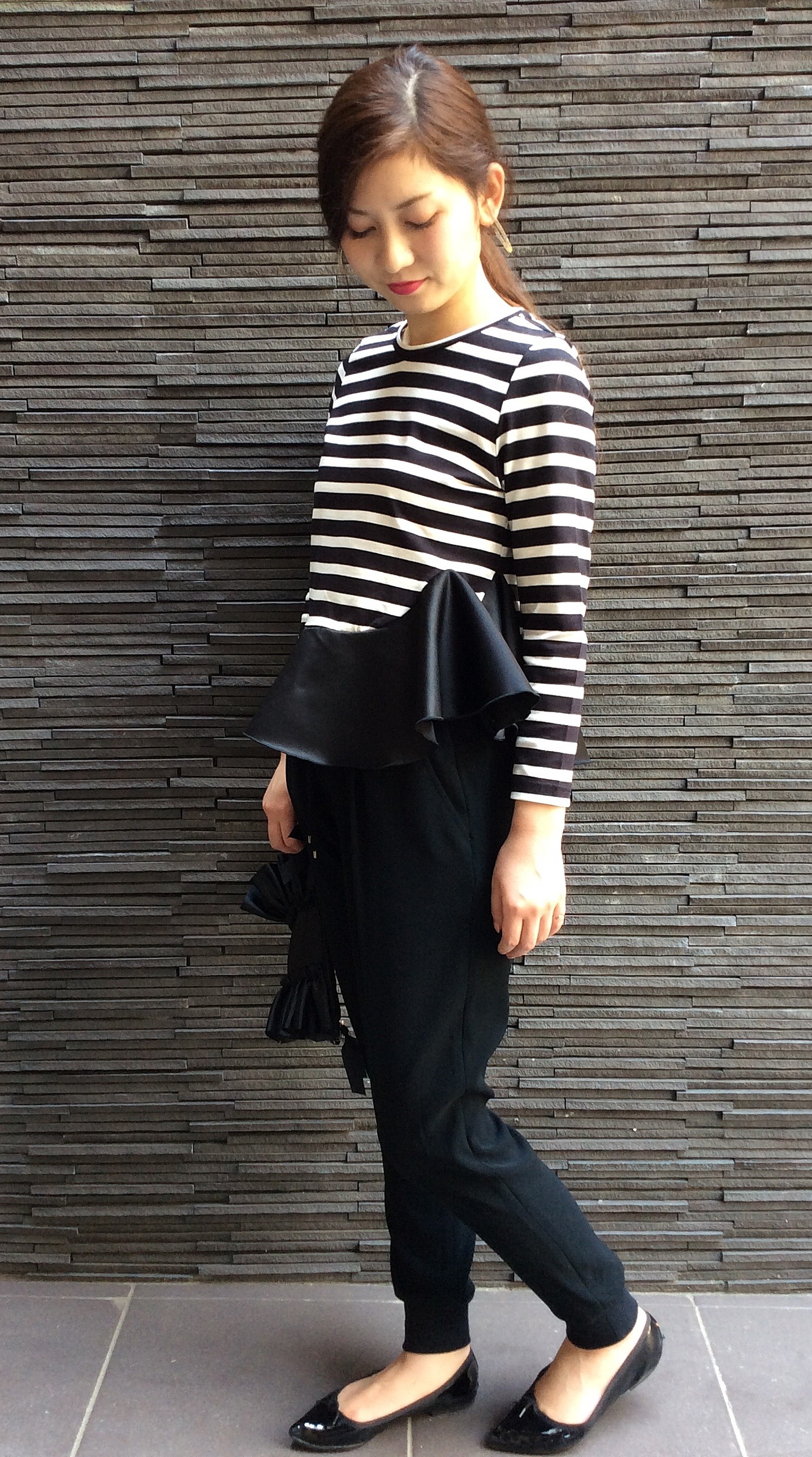 New Aima Saie 裾フリル切り替えボーダートップス M 9612円 日本製 Cute Deux Blog New Aima Saie 裾フリル切り替えボーダートップス M 9612円 日本製 Cute Deux Blog