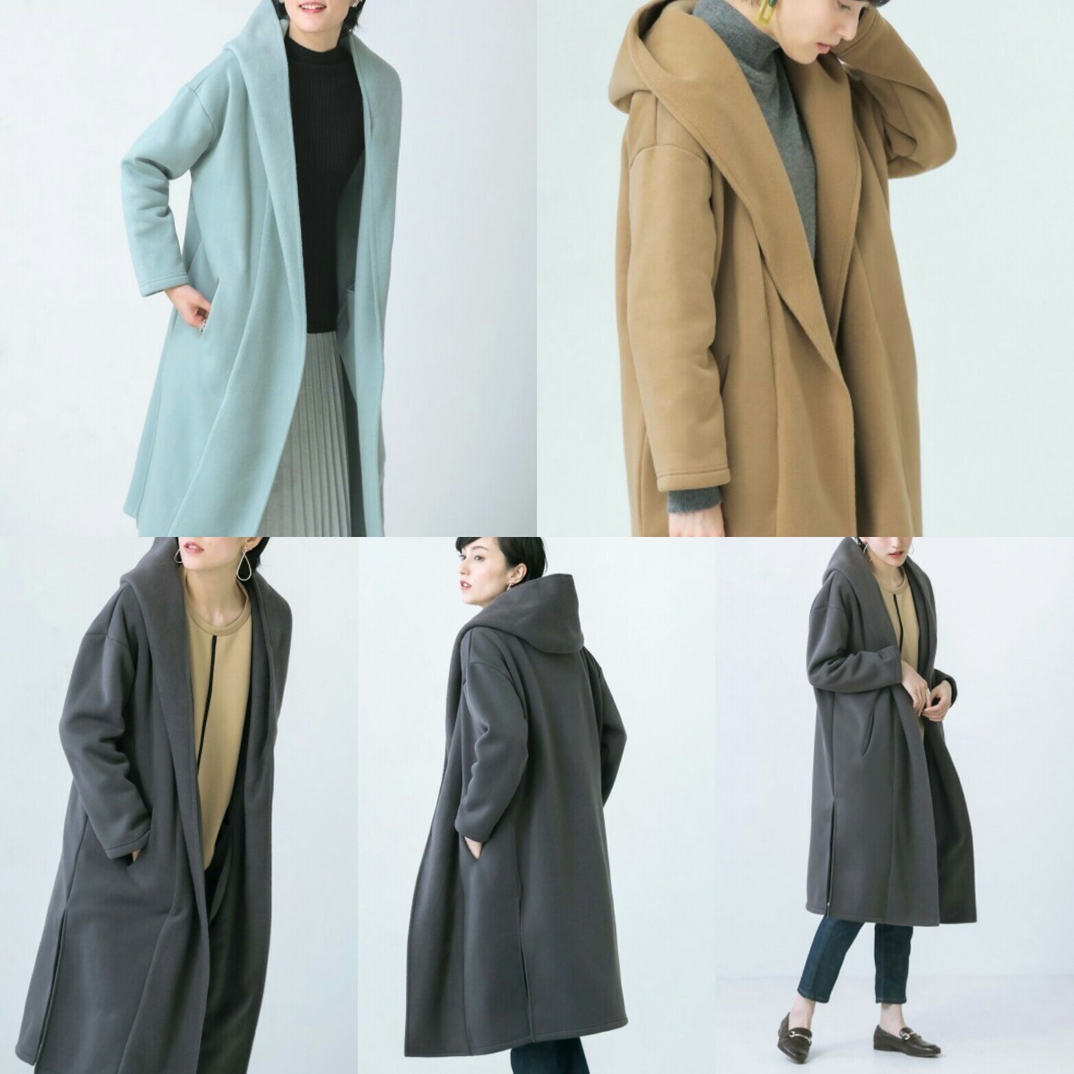 New Bou Jeloud 裏起毛フードコーディガン M 6000円 税 Cute Deux Blog