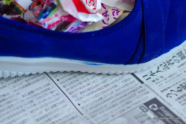 ダイロンカラーファン ファブリックペイント で靴を染める きょうのおべんとう Powered By ライブドアブログ