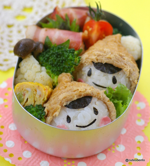 hooded children bento-001