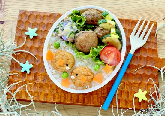 おでんボールで作るお魚くんのキャラ弁 きょうのおべんとう Powered By ライブドアブログ おでんボールで作るお魚くんのキャラ弁 きょうのおべんとう Powered By ライブドアブログ