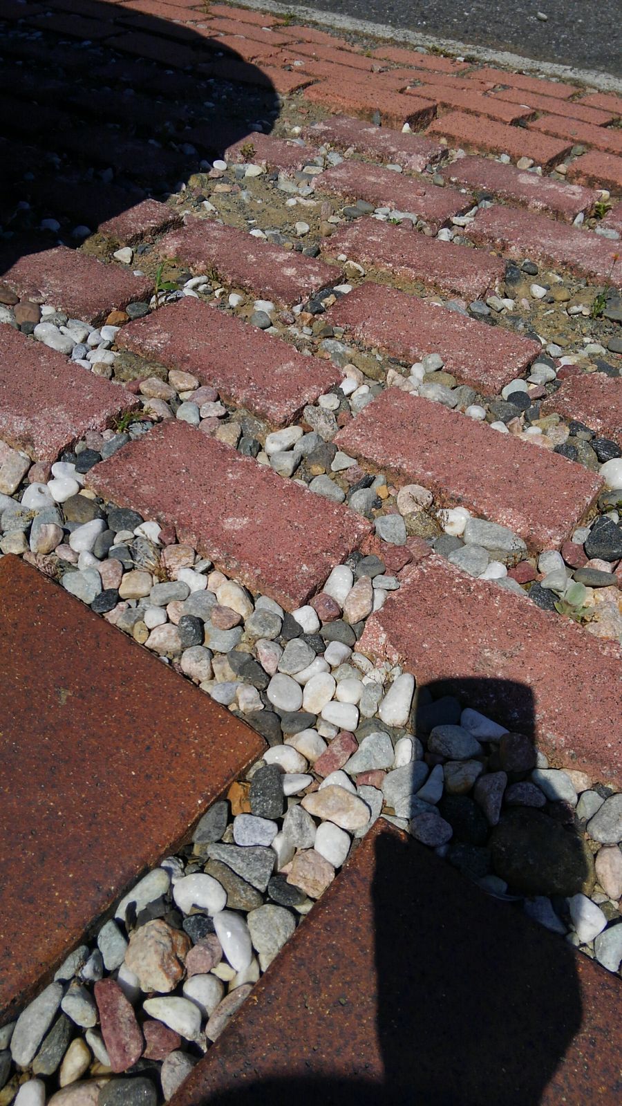 駐車場レンガ割れる 都心から郊外へ8