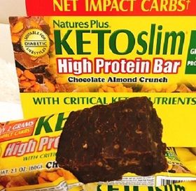 Nature's Plus, Ketoslim、ハイ・プロテイン・バー