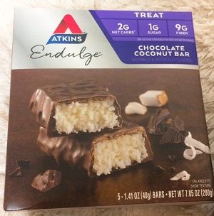 Atkins, エンダルジ、チョコレートココナッツバー