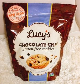 Lucy's, チョコレートチップクッキー、グルテンフリー