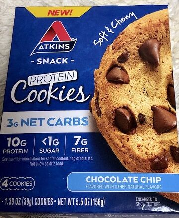 Atkins, Protein Cookies, Chocolate Chip